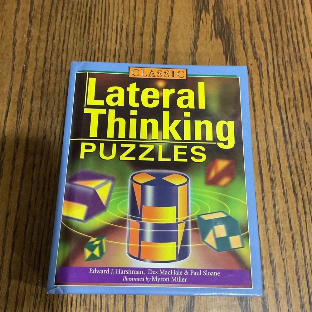 Classic Logic and Lateral Thinking 🤔 Puzzles 🧩 & Brain 🧠 Teasers books 📚